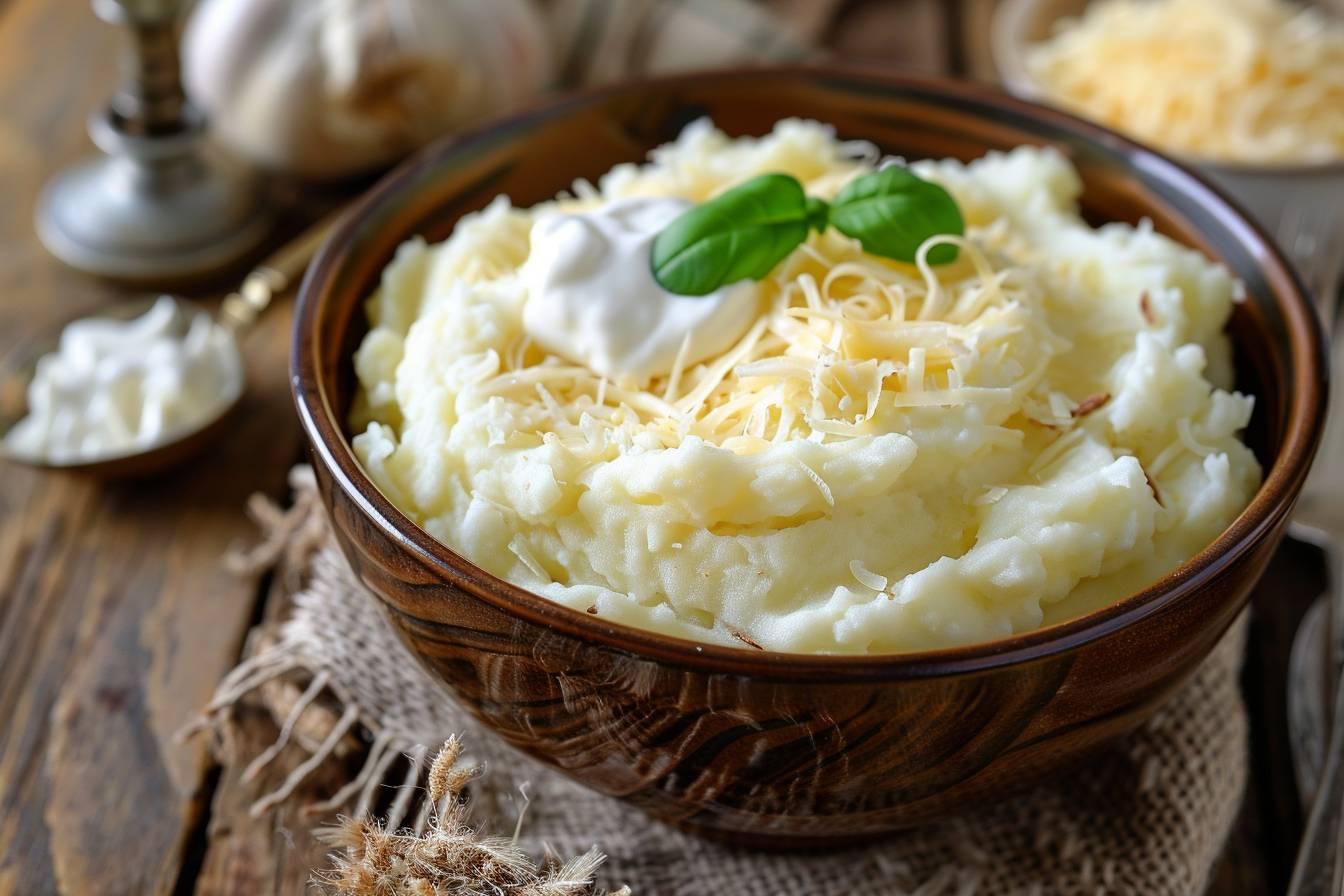 Purée mousline : dosage parfait de lait et eau pour une texture onctueuse