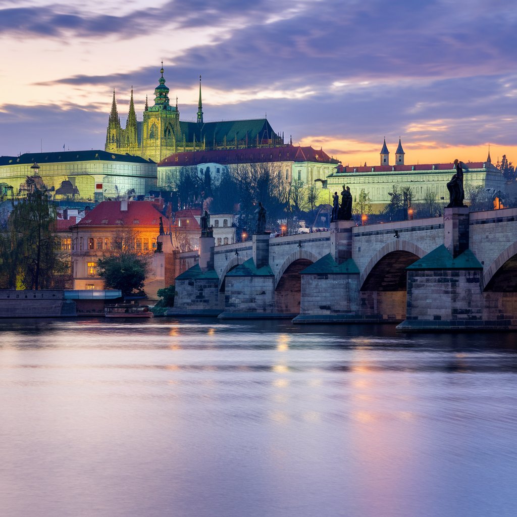 La Vltava à Prague