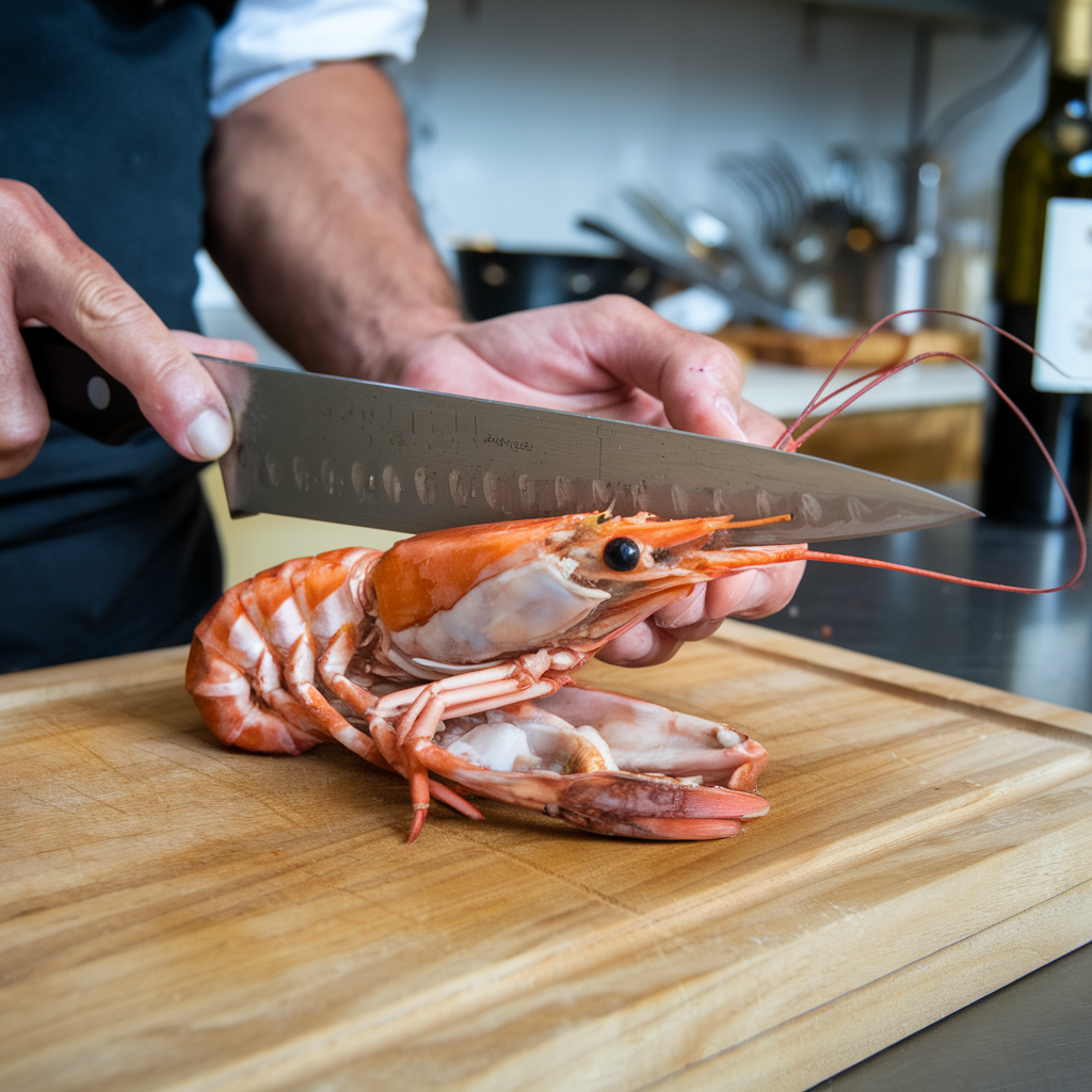 preparation-langoustine