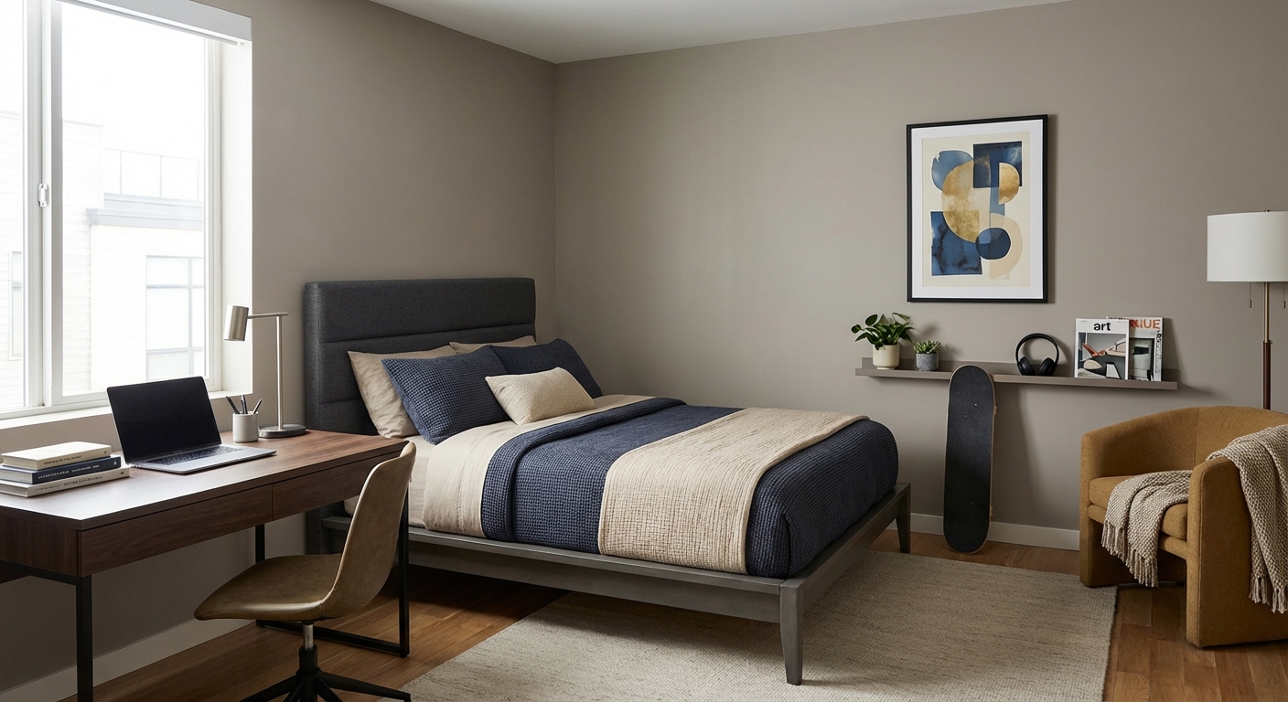 découvrez nos conseils pour transformer la déco de la chambre de votre ado et éviter l'ambiance 'chambre d’enfant'. créez un espace moderne, fonctionnel et à son image !