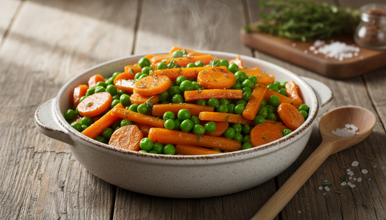 découvrez une recette facile de carottes aux petits pois pour un plat savoureux, rapide à préparer et idéal pour toute la famille.